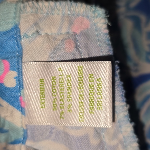 Lilly Pulitzer Kelly Pant Bay Blue Into The Deep - Picture 13 of 15